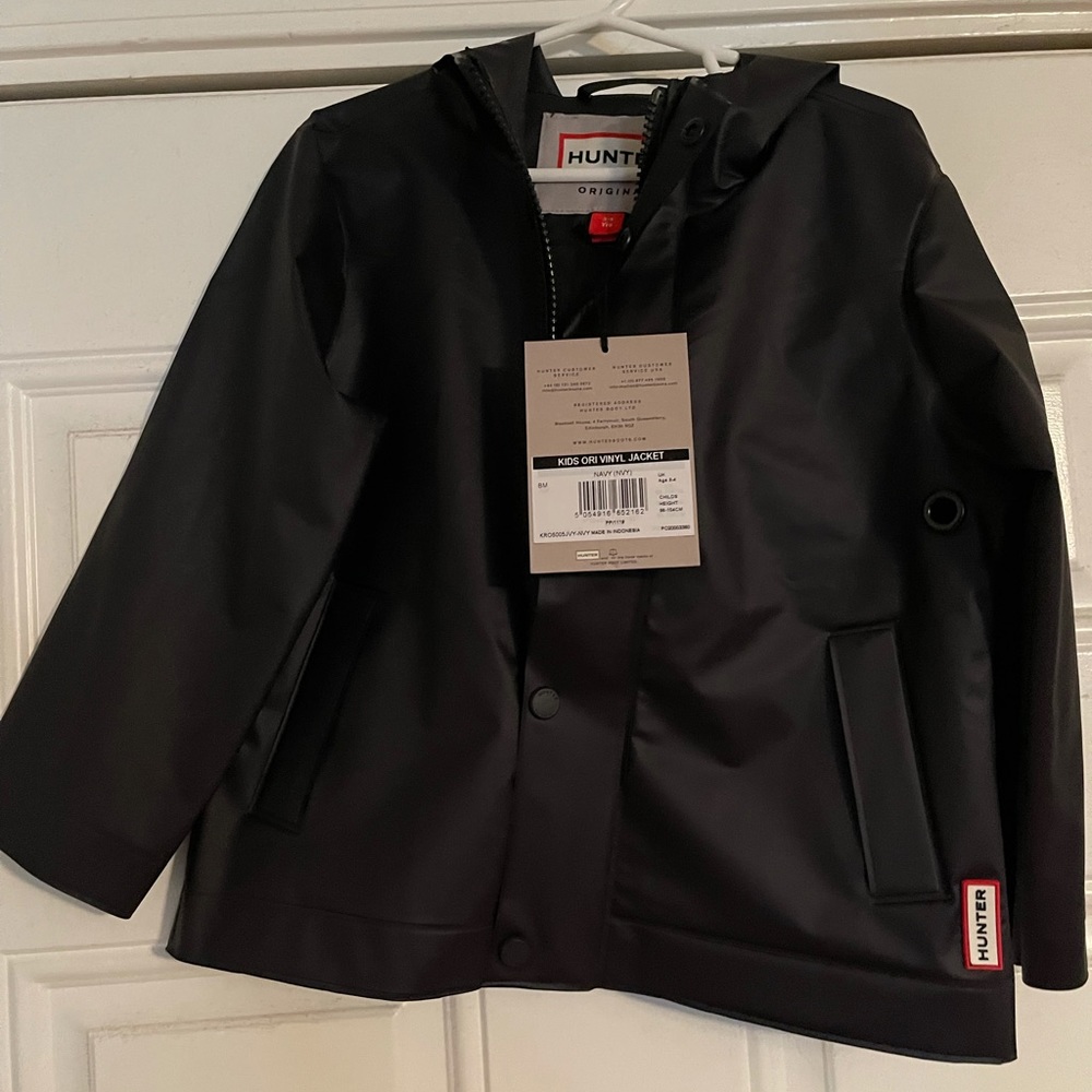 Authentic black kids Hunter coat